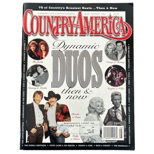 Vintage Country America Magazine Dynamic Duos Cover July/August 1995